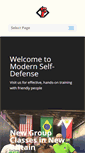 Mobile Screenshot of modernselfdefense.com