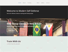 Tablet Screenshot of modernselfdefense.com